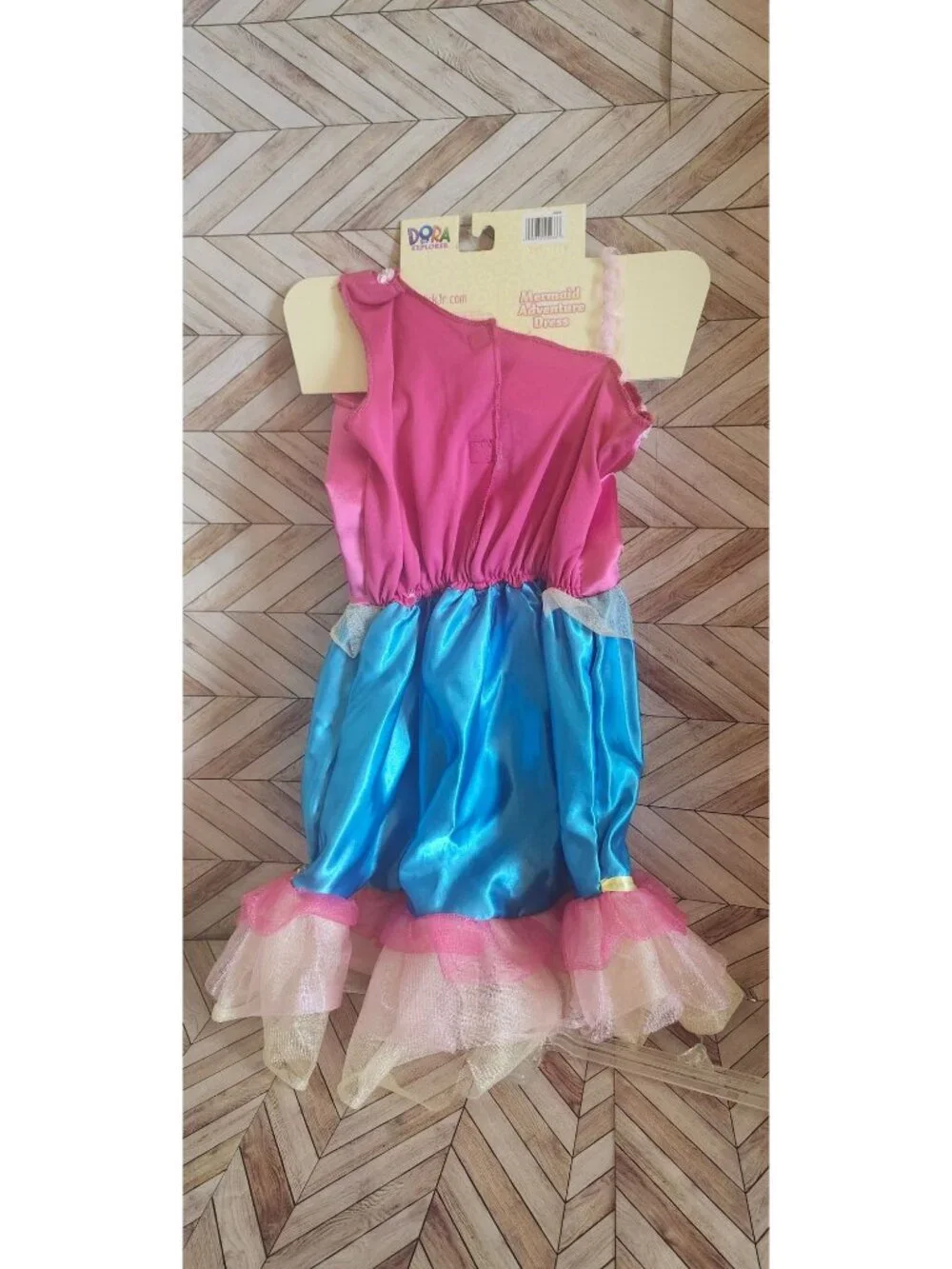 NEW Dora the Explorer Mermaid Adventure Dress Up Costume Size 2+ 2T 3t 4T